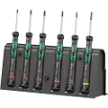 Wera 2050/6 Kraftform Micro Skrutrekkersett 6 Stykker