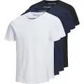 Jack & Jones Organic Basic 5 Pack Kortarmet T-skjorte