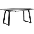 Venture Home Venture HomeSpisebord Irene, 85 x 160 - 200 cmSvartSpisebordFra Homeroom