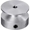 Reely Aluminium Kileremskive Borings-diameter: 5 mm Diameter: 20 mm