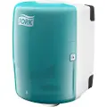 Tork Dispenser Aftørringsrulle Tork W2 Vægophæng op til 30 cm Hvid/Turkis,1 Stk/krt