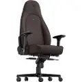 Noblechairs Icon, Polstret Sete, Polstret Rygg, Brun, Brun, Kunstig lær, Kunstig lær