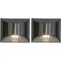 Star Trading Star TradingSolcelle Vegglampe Wally 2 pSølvSolcellelamperFra Homeroom