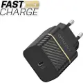 Otterbox EU Wall Charger 20W - 1X USB-C 20W USB-PD Black