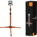 Ledvance Tripod, 20 W, LED, 2,6 kg, IP65, Grå, Frittstående arbeidslys