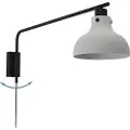 Eglo MATLOCK, Overflatebehandlet, 1 ampuller, E27, IP20, Sort, Grå
