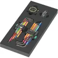 Wera 05150140001, L-formet hex-nøkkelsett, Metrisk, 20 stykker, 1.5,2,2.5,3,4,5,6,8,10 mm, 405 mm, 185 mm