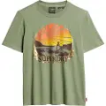 Superdry Travel Souvenir Relaxed Kortarmet T-skjorte