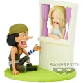 Banpresto One Piece Verdens Samleobjekter Logghistorier Usopp & Kaya-figur 7 Cm