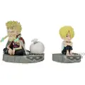 Banpresto One Piece Sanji & Zeff World Collectable Stories-figur 6 Cm