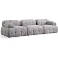 Atelier Del Sofa Hanah Home3-seters sofa MuffinGrå3-seters sofaerFra Homeroom