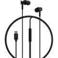 24hShop Devia Hodesett med USB-C i ørene - Svart