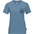 Jack Wolfskin Discover Heart Kortarmet T-skjorte