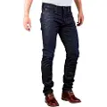 G-Star for man. 51003-7209-89 Jeans 3301 Regular Tapered black (29/30), Casual, Cotton, Denim