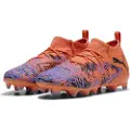 Puma FUTURE 8 MATCH CREATIVITY FG/AG Football Boots Youth, Shoes, Orange Poppy/Black/Dark Amethyst, 35