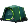 Coleman Octagon, Camping, Hard ramme, 8 person(er), 15,7 m², 20,6 kg, Grønn, Gult