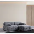 Atelier Del Sofa Hanah HomeHjørnesofa Muffin 3-seterGråHjørnesofaerFra Homeroom