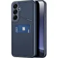 DUX Samsung Galaxy S25 Dux Ducis Rafi II Magnetveske med kickstand og kortspor - Blå