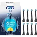 Oral-B iO Ultimate Cleaning børstehoder svarte 8-pakning billboard