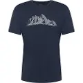 Jack Wolfskin Peak Graphic Kortarmet T-skjorte