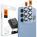 Spigen Glass tR EZ Fit Optik Pro HD 2 Pack - Black - Samsung Galaxy S25