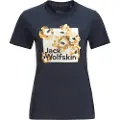 Jack Wolfskin Florell Box Kortarmet T-skjorte