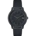 Lacoste for man. 2011242 Analogue Watch .12.12 Move black (OSFA), Casual, Silicone, Strap