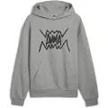 Puma Jaws Core Basketball Hoodie Men, Clothing, Medium Gray Heather, XS