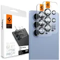 Spigen Samsung Galaxy S25 Ultra Glas.tR Ez Fit Optik Pro Kamera Linse Beskytter - Svart