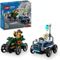 LEGO Racerbilpakke flybil mot sykesengbil City (60459)
