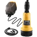 Vevor trådløs nedsenkbar vannpumpe, 33 l/min (528 GPH), bærbar sumppumpe med G3/4" hageslange, kompatibel med Dewalt 20V MAX-batteri (uten batteri), elektrisk pumpe for basseng, hage, dam