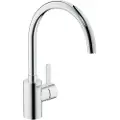 GROHE Eurosmart Cosmopolitan, Standard, Kromfarget, Kran-håndtak, Single/enkelt, 1/2, Keramisk