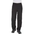Vaude Men's Fluid Full-zip Pants II S/S, regnbukser, herre, svart