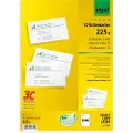 Sigel LP797, Laser/Blekkskriver, Hvit, Satin, 225 g/m², 85 mm, 55 mm
