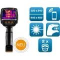 Testo 883 Sett Termisk kamera -30 til 650 °C 27 Hz WiFi