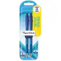 Paper Mate Flexgrip Ultra Retractable Ballpoint Pens | Medium Point (1.0mm) | Blue | 2 Count