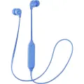 JVC HA-FX21BT - Ørepropper med mikrofon - i øret - Bluetooth - trådløs - blå