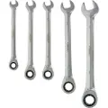 VAR Verktøy Set Of 5 Rachet Combination Wrenches