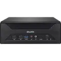 Shuttle XPC slim XH610 - Barebone - Slim-PC - LGA1700 sokkel - Intel H610 - uten CPU - RAM 0 GB - GigE, 2.5 GigE - sort