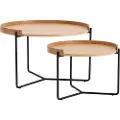 Hannah Home HomitisHekkebord (2 deler)-OliverBrunSofabordFra Homeroom