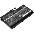 24hShop Batteri til bærbar PC for HP ZBook 17 G3, ZBook 17 G3 V1Q04UT og andre