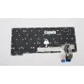 Lenovo Lite-On - Erstatningstastatur for bærbar PC - bakbelysning - Tsjekkisk/slovakisk - svart - for ThinkPad L14 Gen 3 21C1, 21C2, 21C5, 21C6