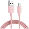 JOYROOM USB-kabel USB til Lightning 2,4A 2 m - Rosa
