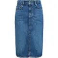 Object Ellen Denim Midiskjørt