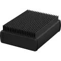 Bopla ABPH 1600-0200 K ALUBOS_SET 84516200.HMT1 Kølelegeme-kabinet 169 x 200 x 52 Aluminium Sort (RAL 9005) 1 stk