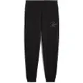 Puma ESS SCRIPT Comfort Sweatpants Women, Clothing, Black, S