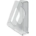Esselte Europost A4 Magazine File Glass clear