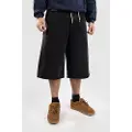 Empyre Ultra Wide Sk8 Denim Shorts svart