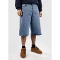 Empyre Ultra Wide Sk8 Denim Shorts blå