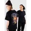 Vitriol Punk Skeleton T-skjorte svart